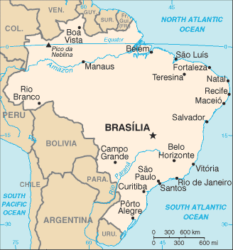 porto alegre map brazil